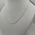 Collana Oro 18k Girocollo tubolare diamantata 44 cm 3.10 gr | Gioiellitosti.it