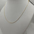 Collana Oro 18k Girocollo tubolare diamantata 44 cm 3.10 gr | Gioiellitosti.it