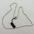 Collana oro 18k Unisex maglia tubolare bicolore 48 cm 8.90 gr | Gioiellitosti.it