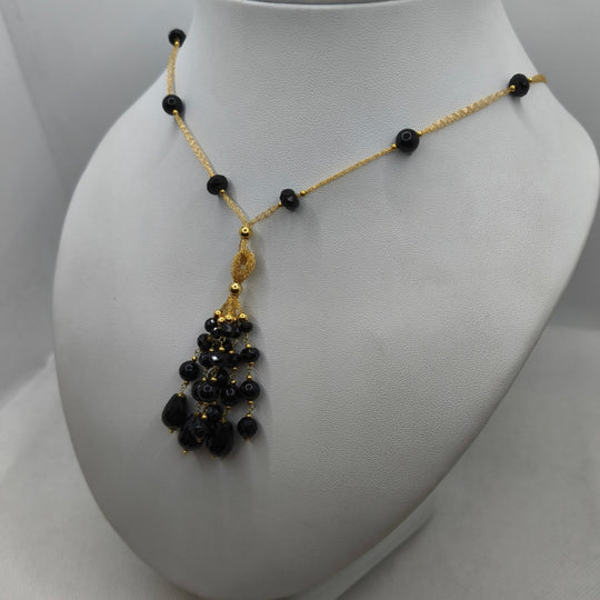 Collana pendente lungo oro 18k Onice 44 cm 11.60 gr | Gioiellitosti.it — Product detail view