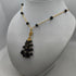 Collana pendente lungo oro 18k Onice 44 cm 11.60 gr | Gioiellitosti.it