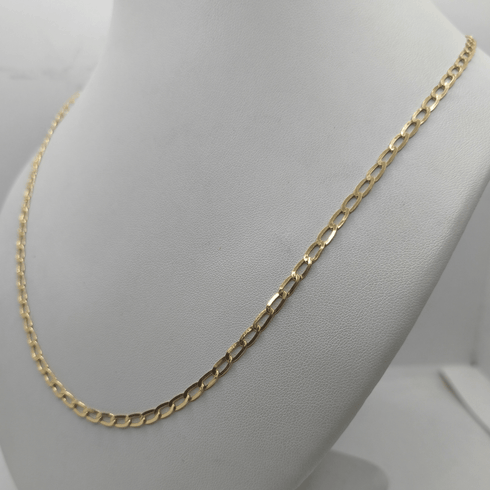 Collana Uomo oro 18k catena maglia ovale 60 cm 5,80 gr | Gioielli Tosti