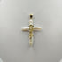 Croce Ciondolo con Perla Barocca e Oro 18k 5.50 gr | Gioiellitosti.it