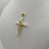 Croce Ciondolo con Perla Barocca e Oro 18k 5.50 gr | Gioiellitosti.it