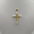 Croce Ciondolo con Perla Barocca e Oro 18k 5.50 gr | Gioiellitosti.it