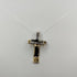 Croce uomo oro bianco e giallo 3.90 gr | Gioiellitosti.it