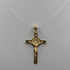 Crocifisso oro 18 kt con lavorazione in rilievo 1.45 gr | Gioielli Tosti