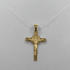 Crocifisso oro 18 kt con lavorazione in rilievo 1.45 gr | Gioielli Tosti