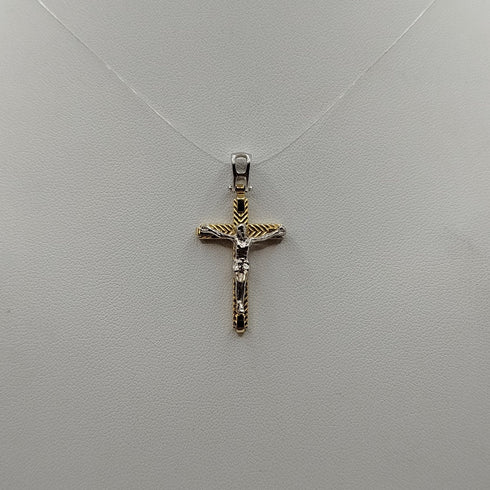 Crocifisso oro 18k uomo 2.0 gr | Gioiellitosti.it