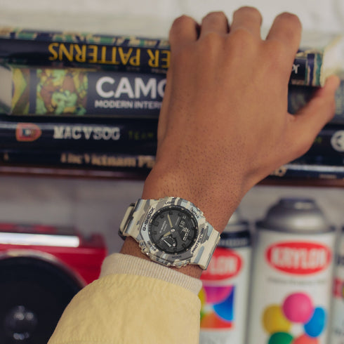 G - SHOCK GA 2100CM 5AER Camouflage Mimetico | Gioiellitosti.it