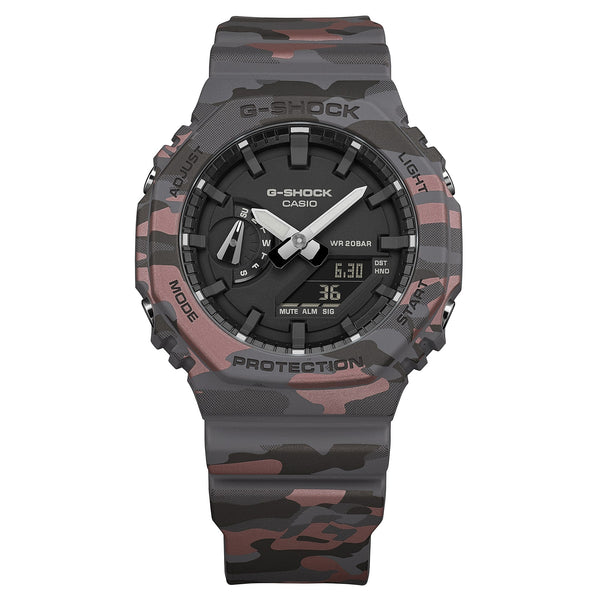 G - SHOCK GA 2100CM 8AER Camouflage Mimetico | Gioiellitosti.it