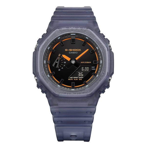G - SHOCK GA - 2100K - 2AER Nightclub Blu Traslucido | Gioiellitosti.it