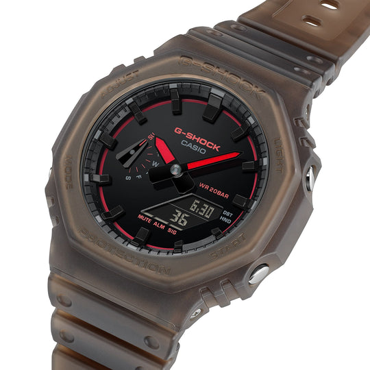 G - SHOCK GA - 2100K - 5AER Nightclub Marrone Traslucido | Gioiellitosti.it — Product detail view