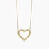 Girocollo MABINA 553849 VERA Argento Dorato con Cuore | Gioiellitosti.it