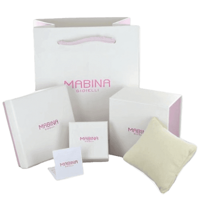 Packaging originale Anello Uomo Mabina 523445 Argento 925 Liscio