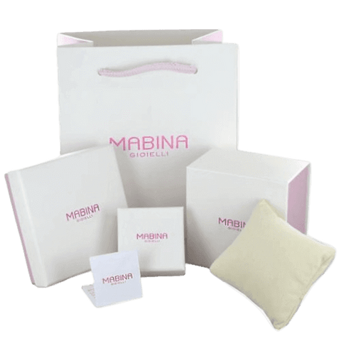 Original packaging and certificates for Anello argento uomo Mabina 523447 quadrato