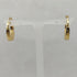 Orecchini a cerchio ovali traforati oro 18 kt 3.10 gr | Gioiellitosti.it