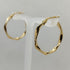 Orecchini cerchi oro 18 kt torchon Diam. 2.5cm 2.20gr | Gioiellitosti.it