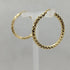 Orecchini cerchio oro giallo 18 kt 2.70 gr | Gioiellitosti.it