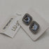 Orecchini Liu Jo LJ1280 quadrati con pietra blu | Gioiellitosti.it