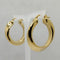 Orecchini ovali oro 18k 4.20 gr | Gioiellitosti.it