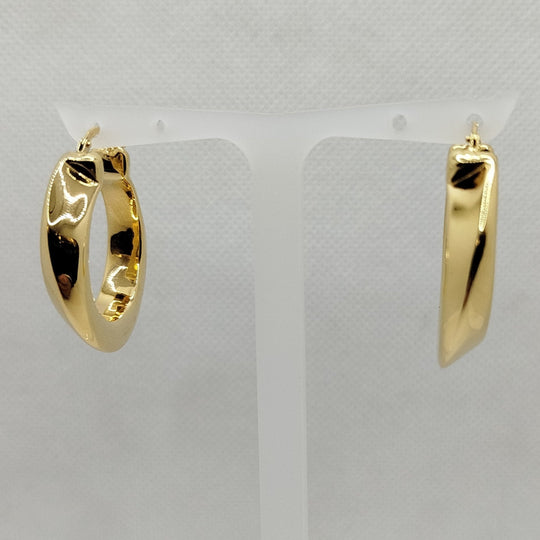 Orecchini ovali oro 18k 4.20 gr | Gioiellitosti.it — Vista dettaglio prodotto originale