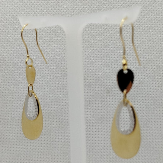 Orecchini pendenti in oro 18 kt giallo 4.40 gr | Gioiellitosti.it — Vista dettaglio prodotto originale