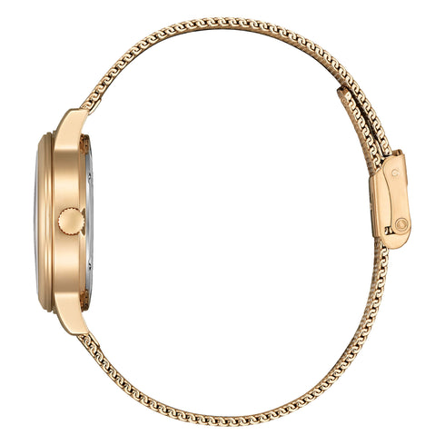Orologio Acciaio Oro Rosa Maglia Milano Citizen Lady EW2623 - 70P | Gioiellitosti.it