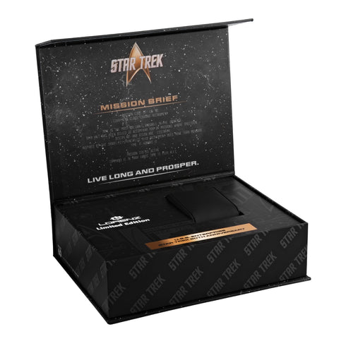 Orologio Automatico Star Trek Deep Space Limited Edition Nero Lorenz 030287LE | Gioielli Tosti