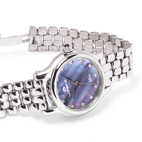 Orologio Donna Acciaio Diamanti Lorenz 030240BB | Gioielli Tosti