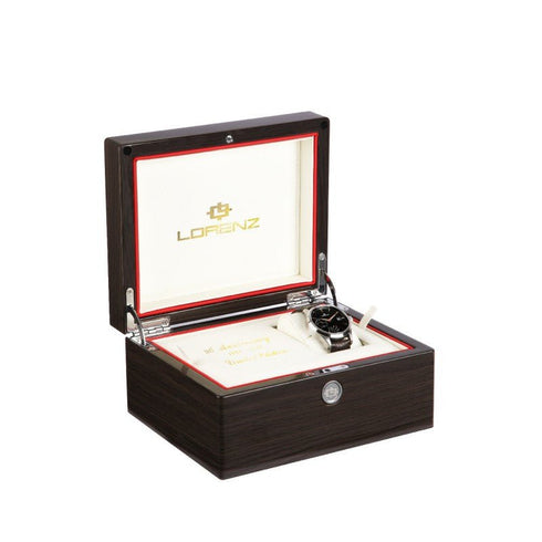 Orologio Uomo Automatico Swiss Made Nero Lorenz 090014BB | Gioielli Tosti