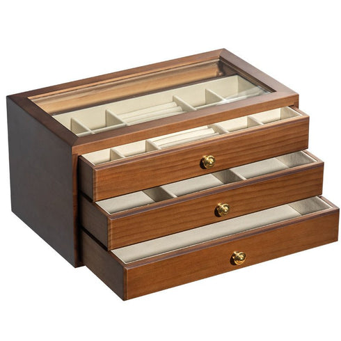 Portagioie da Comò in Legno Multi Cassetto | Gioiellitosti.it