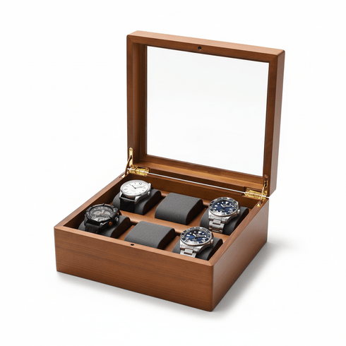 Portaorologi da Uomo | Scatola in legno 6 o 10 posti | Gioiellitosti.it