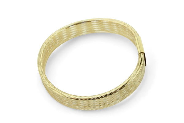 Bracciale oro giallo 18k 750 Fascia Elastica 1,70 gr
