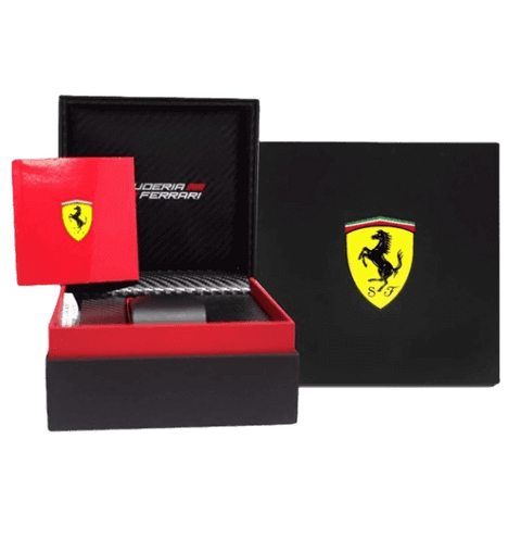Packaging originale e certificati Penna stilografica Scuderia Ferrari Serie Sheaffer
