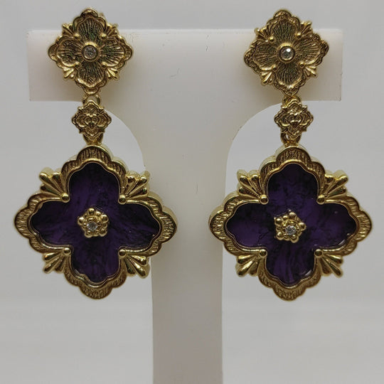 Orecchini Pendenti piastra di Jasper Argento 925 Vitiello | Gioiellitosti.it — Product detail view