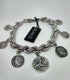 Bracciale argento 925 Donna ciondoli monete SUALI' Monete BM1837 | Gioiellitosti.it