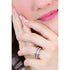 Anello doppia fascia di zirconi Mabina 523268 Argento 925 | Gioiellitosti.it