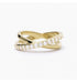 Anello fascia Kim Mabina 523278 Argento 925 dorato | Gioiellitosti.it