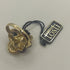 Anello oro 18 kt donna 2 colori oro con pietre 8,80 gr | Gioiellitosti.it