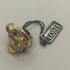 Anello oro 18 kt donna 2 colori oro con pietre 8,80 gr | Gioiellitosti.it