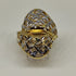 Anello oro 18 kt donna Modello contrarie' bombata 8,00 gr | Gioiellitosti.it