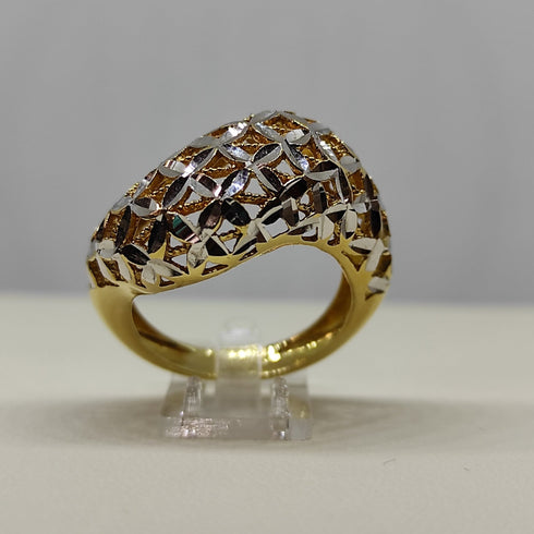 Anello oro 18 kt donna Modello fascetta bombata 6,30 gr | Gioiellitosti.it