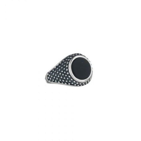 Anello putinato pietra onice argento 925 SUALI' BM3029 | Gioiellitosti.it