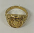 Anello uomo oro giallo 18k scudo con stemma 7,2g Misura 20 | Gioiellitosti.it