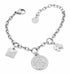Bracciale acciaio con ciondoli Liu Jo LJ1314 | Gioiellitosti.it