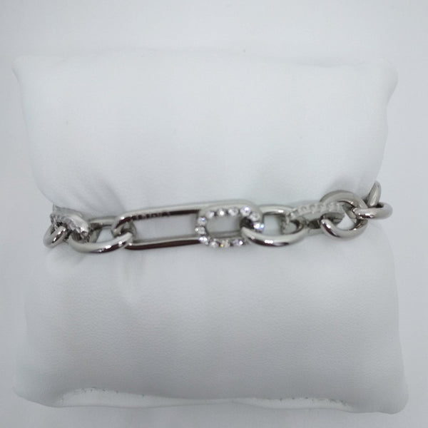 Bracciale acciaio e pietre swarovski Liu Jo LJ1285 | Gioiellitosti.it
