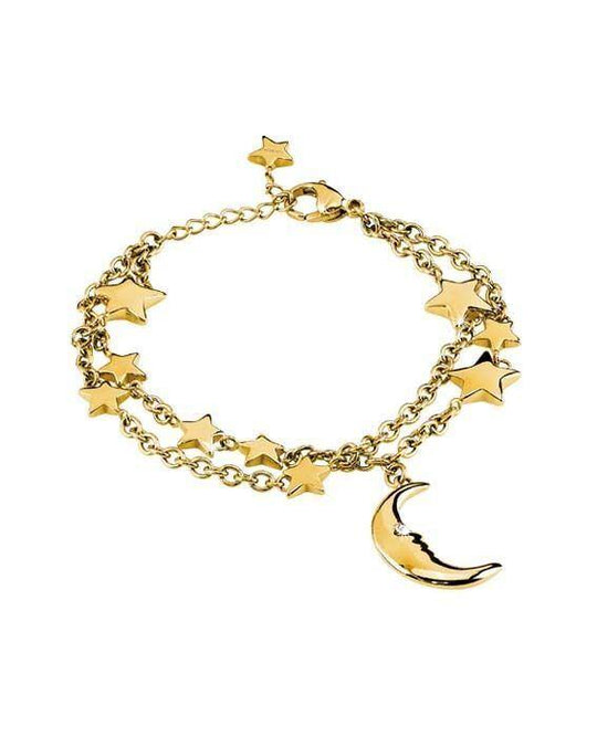Bracciale Acciaio Pvd Oro Cristalli 2Jewels 231327 | Gioiellitosti.it — Vista dettaglio prodotto originale
