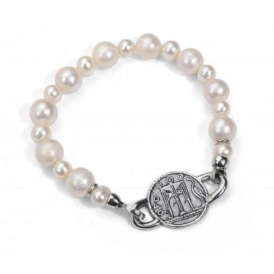 Bracciale argento 925 e perle Magna Grecia MGK4089V | Gioiellitosti.it — Product detail view