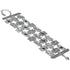 Bracciale fascia larga pietra acquamarina Boccadamo XBR815 | Gioielli Tosti